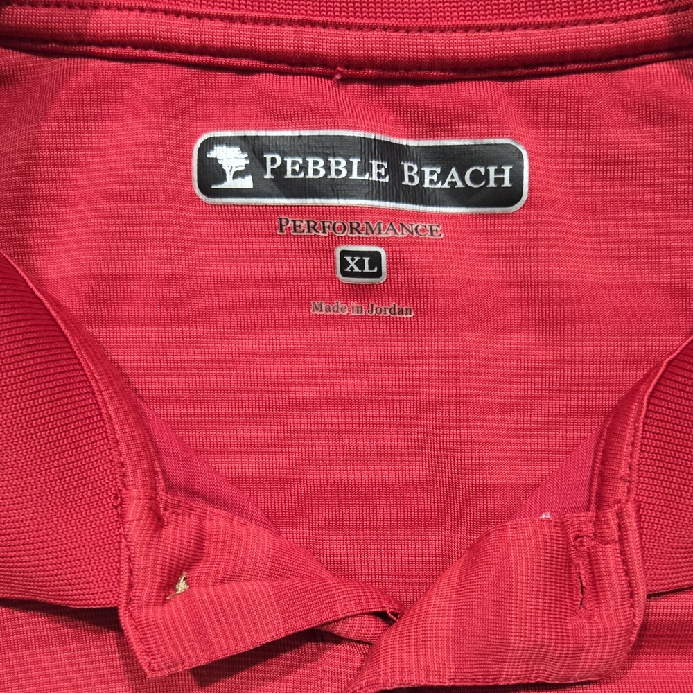 Pebble Beach Exclusive : Performance Red Striped … - image 2